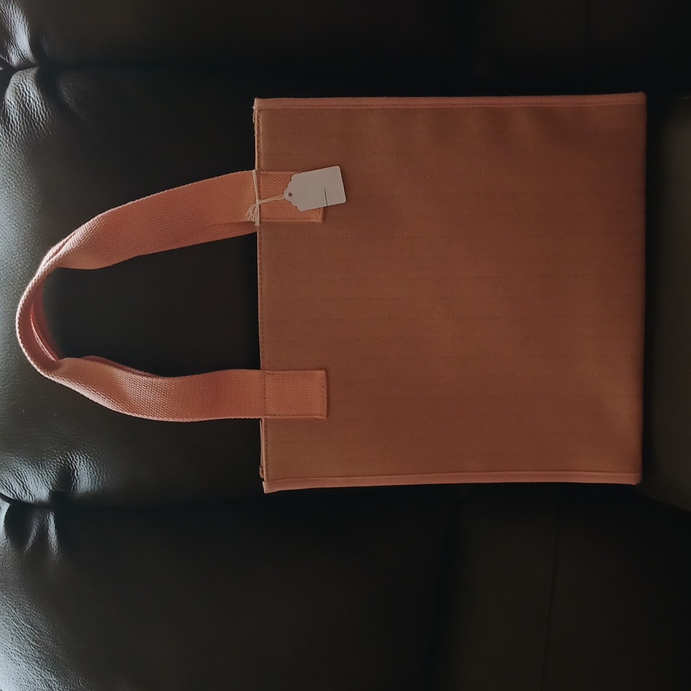 Oscar de la Renta Pink Tote Bag - Picture 7 of 7